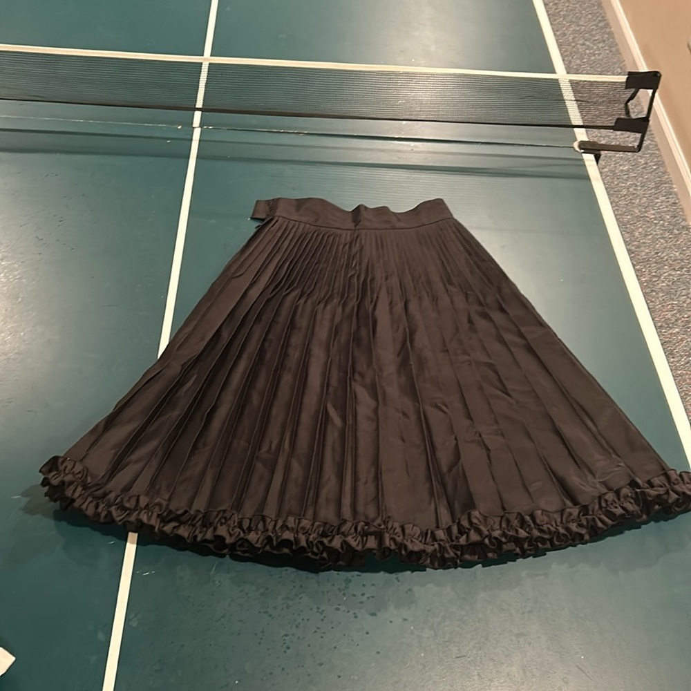 Unique Vintage Pleated Skirt